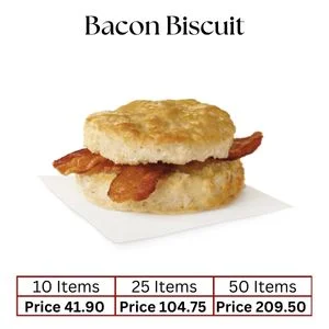 Bacon biscuit