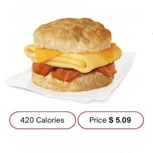 Bacon, Egg & Cheese Biscuit