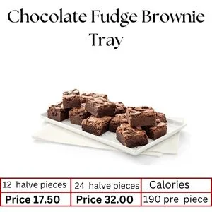 Chocolate Fudge Brownie Tray