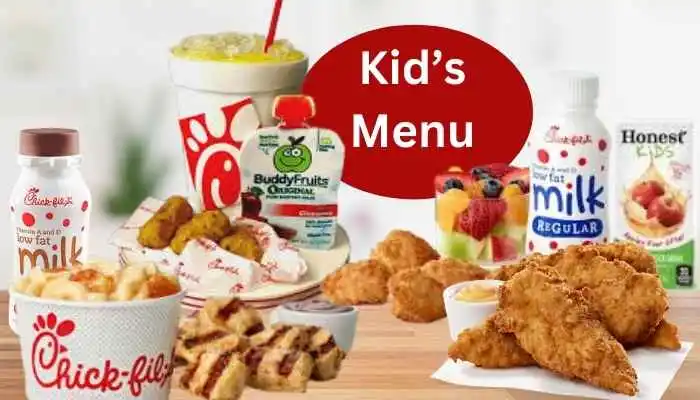 Chick fil a kids menu