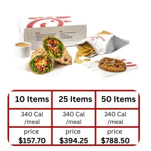 Southwest Veggie Wrap Packaged Meal