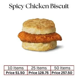 Spicy Chicken Biscuit