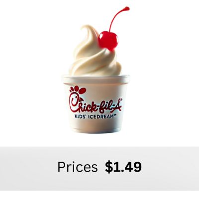 chick Fil A Gluten-Free Kids’ Icedream® Cup