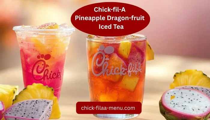 Chick-fil-A Pineapple Dragonfruit Iced Tea