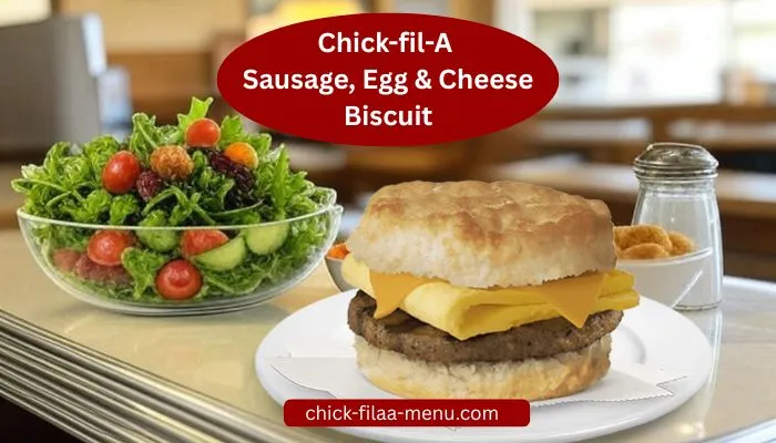 Chick-fil-A Sausage, Egg & Cheese Biscuit