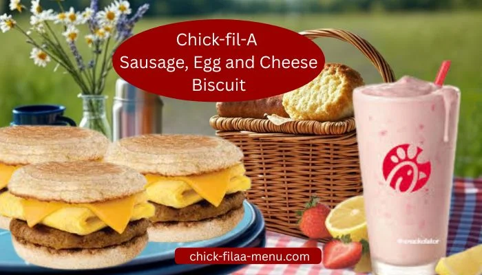 Chick-fil-A Sausage, Egg & Cheese Biscuit