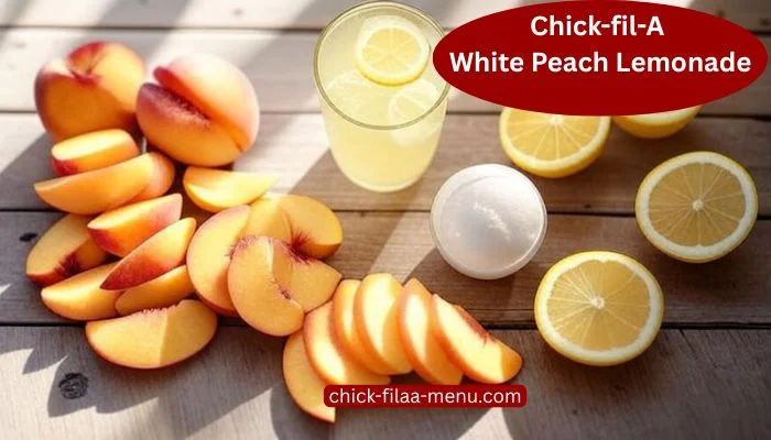 Chick-fil-A White Peach Lemonade 2 White Peach Lemonade recipe