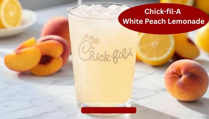 Chick-fil-A White Peach Lemonade