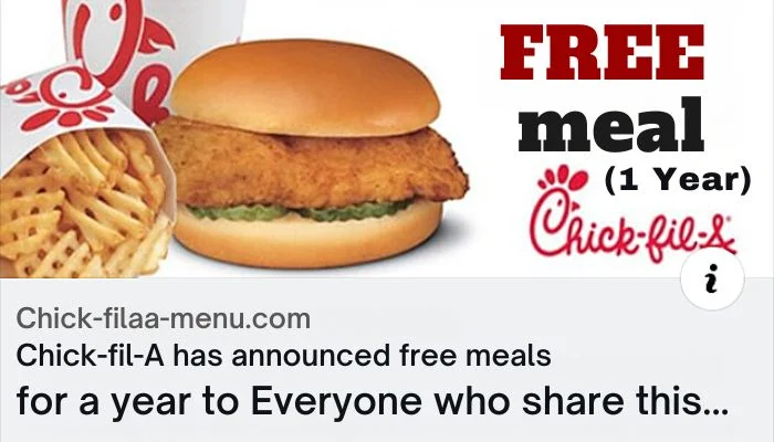 Chick-fil A Coupon code