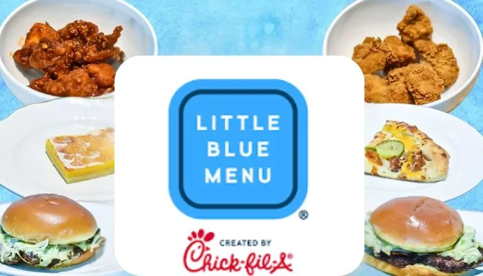 little blue menu