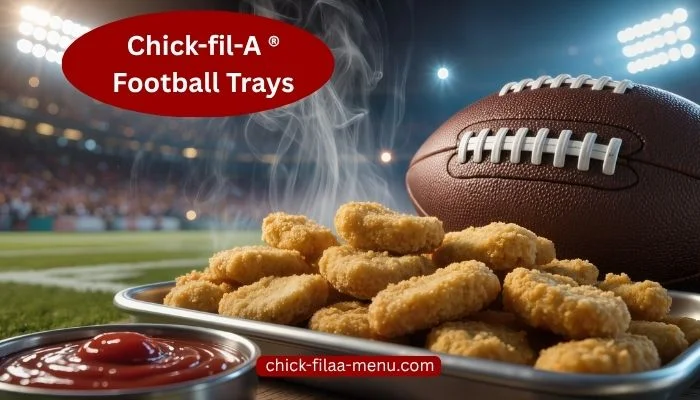 Chick-fil A  Football Trays