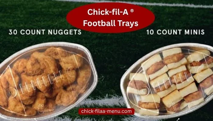 Chick-fil-A Football Trays
